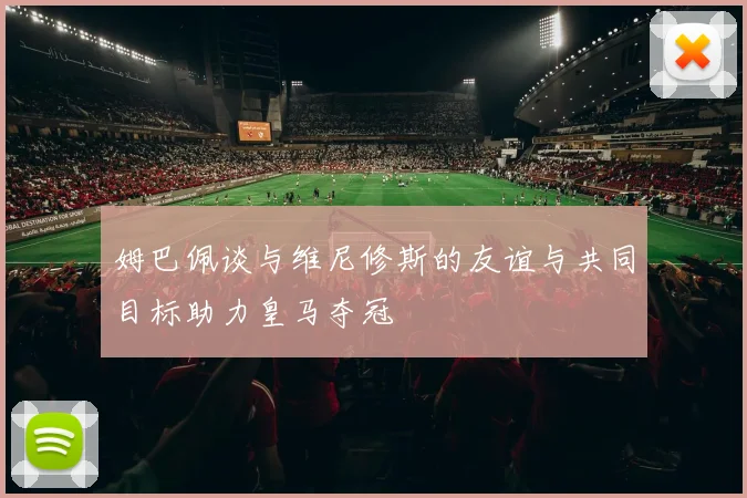 姆巴佩谈与维尼修斯的友谊与共同目标助力皇马夺冠