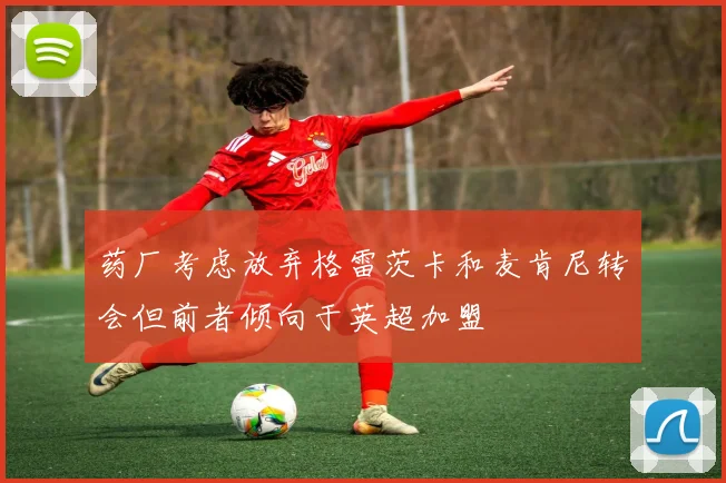 药厂考虑放弃格雷茨卡和麦肯尼转会但前者倾向于英超加盟